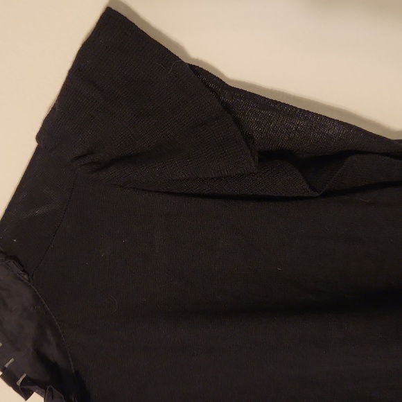 BCBGMAXAZRIA Silk Blend Black Dress Size Small - Picture 6 of 8